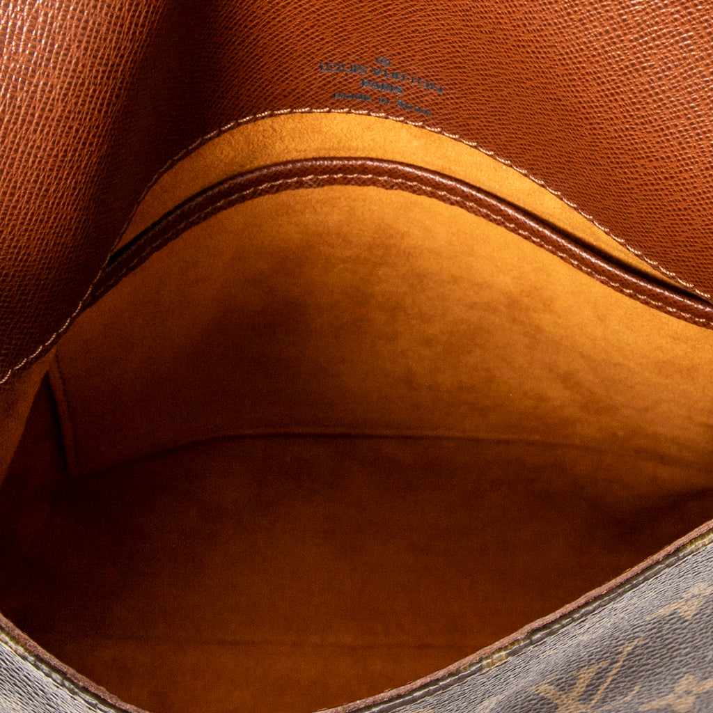 Shoulder bag Musette Salsa Brown Monogram Canvas