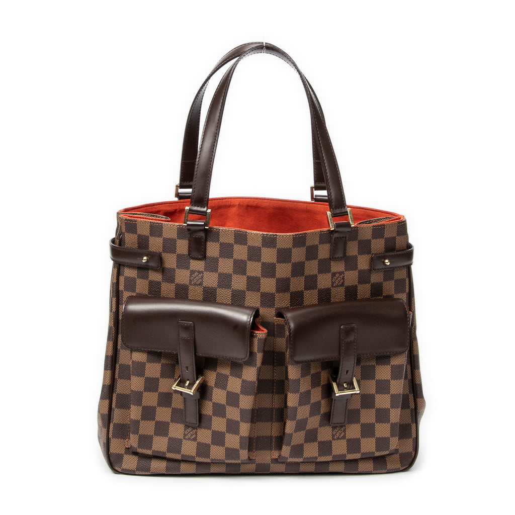 Shoulder bag Uzes Brown Damier Ebene