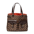 Shoulder bag Uzes Brown Damier Ebene