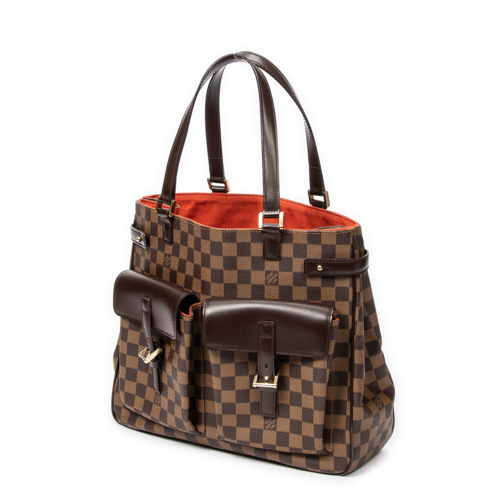 Shoulder bag Uzes Brown Damier Ebene