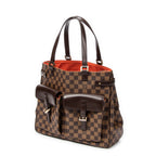 Shoulder bag Uzes Brown Damier Ebene