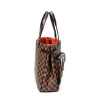 Shoulder bag Uzes Brown Damier Ebene