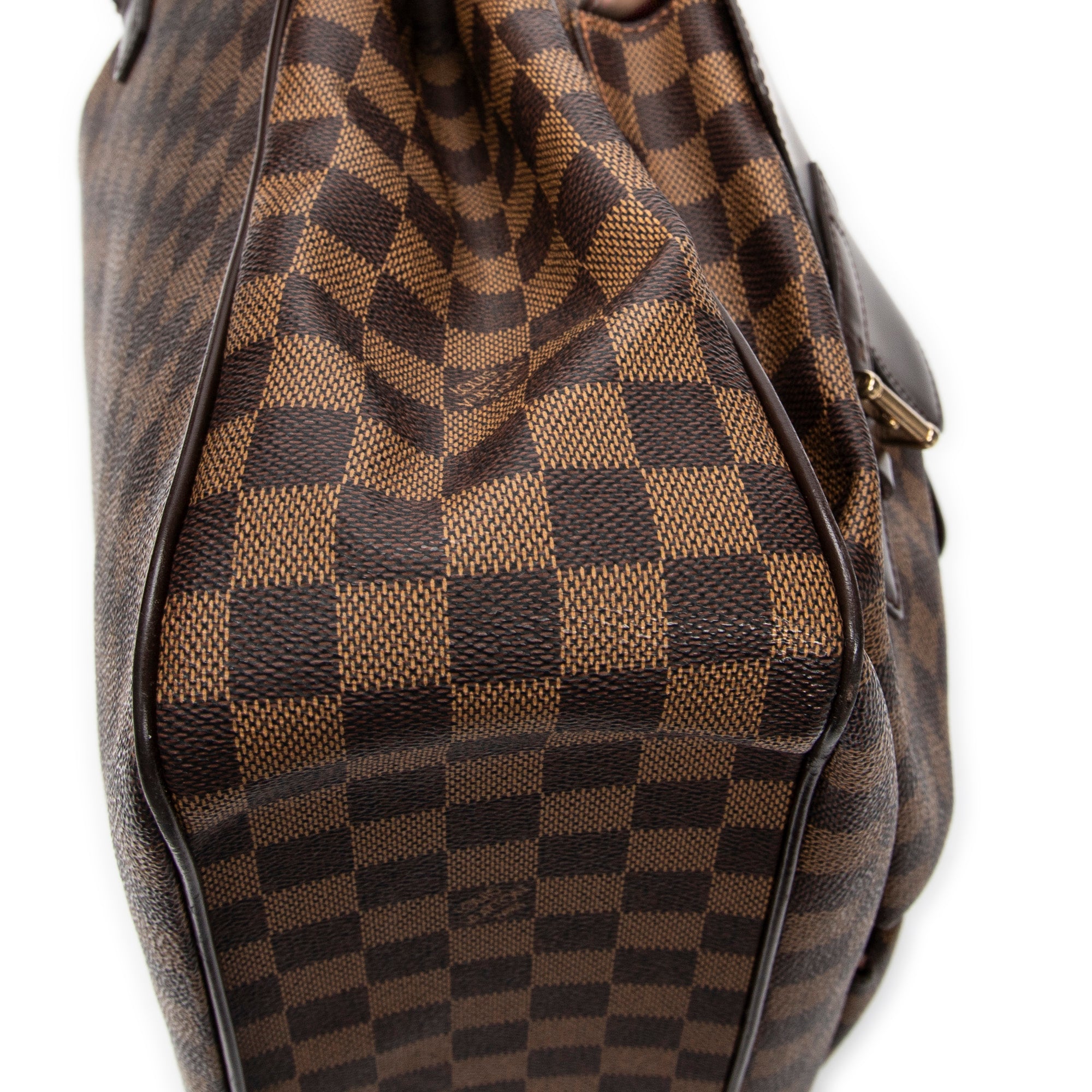 Shoulder bag Uzes Brown Damier Ebene