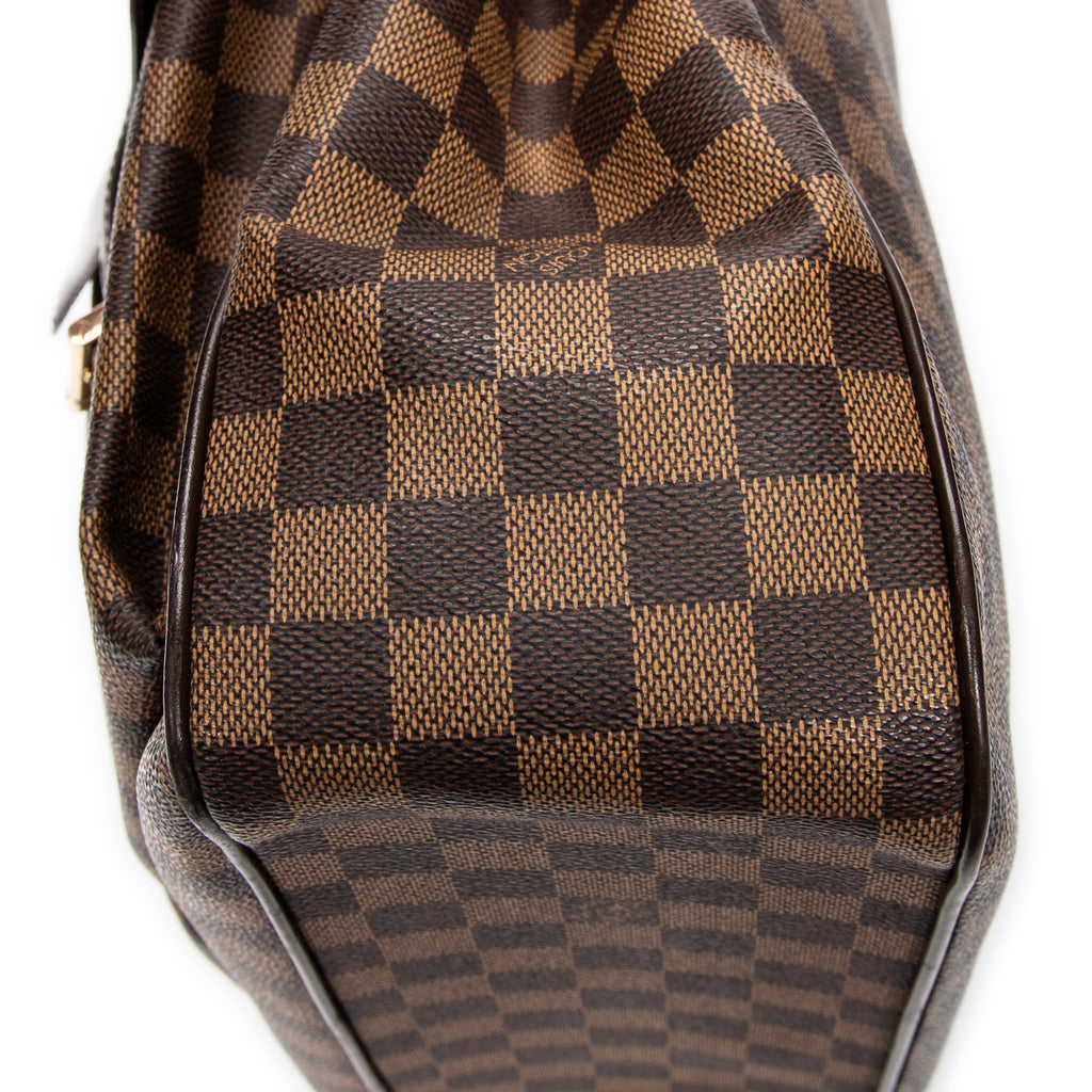 Shoulder bag Uzes Brown Damier Ebene
