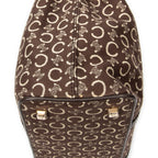 Handbag Small Open Tote Brown C Macadam Canvas