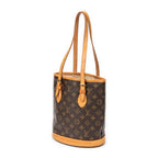 Shoulder bag Bucket PM Brown Monogram Canvas