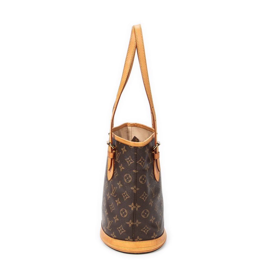 Shoulder bag Bucket PM Brown Monogram Canvas