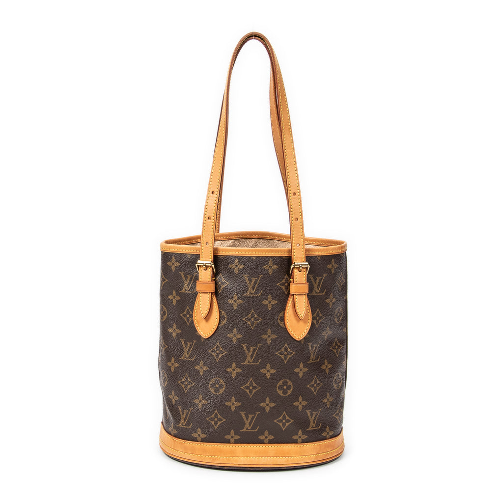 Shoulder bag Bucket PM Brown Monogram Canvas