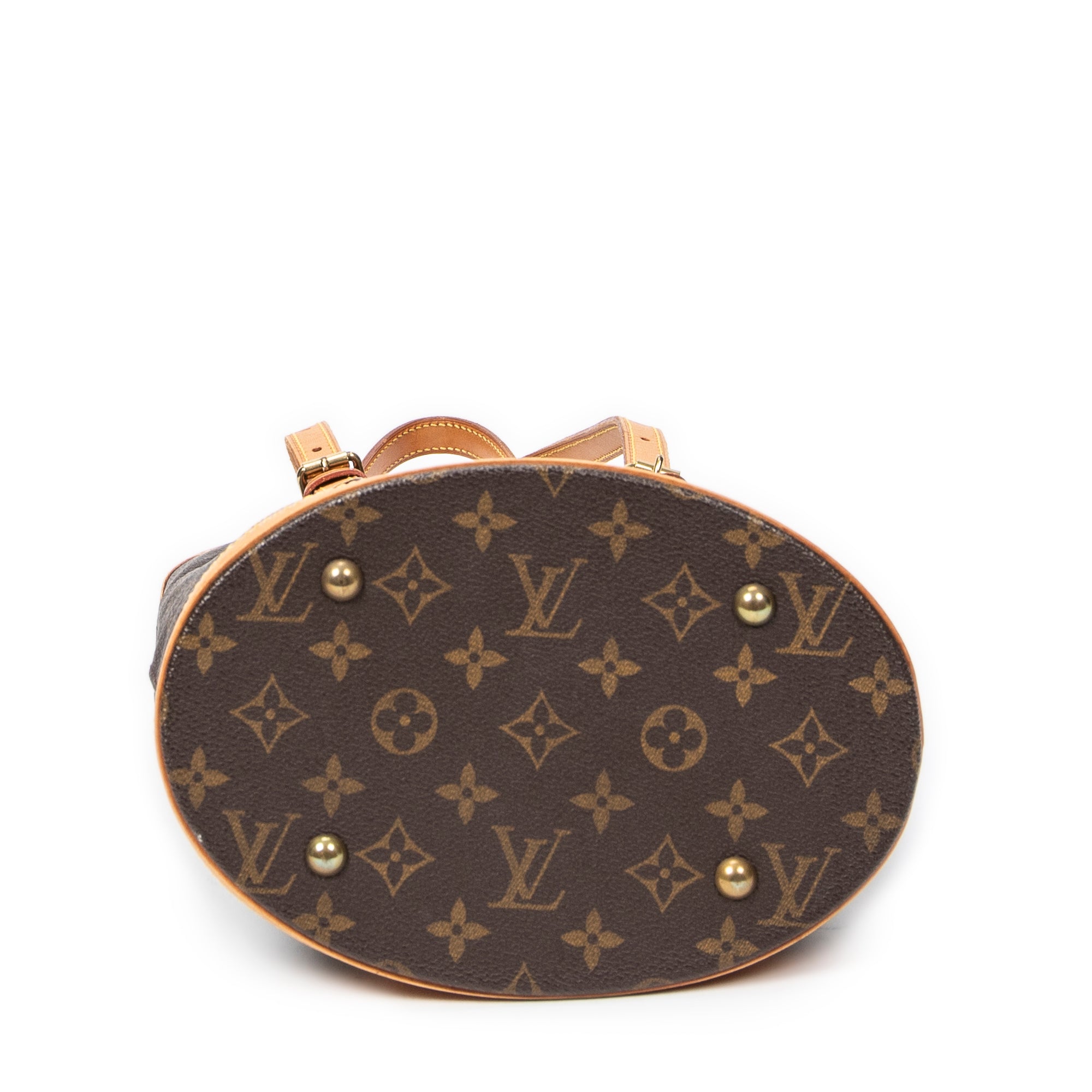 Shoulder bag Bucket PM Brown Monogram Canvas