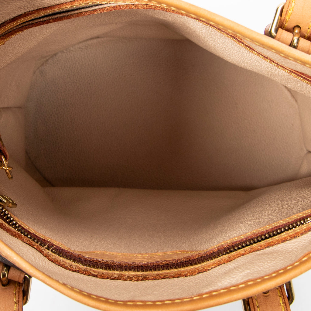 Shoulder bag Bucket PM Brown Monogram Canvas