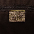 Shoulder bag Princy Boston Gold Monogrammed Satin Canvas