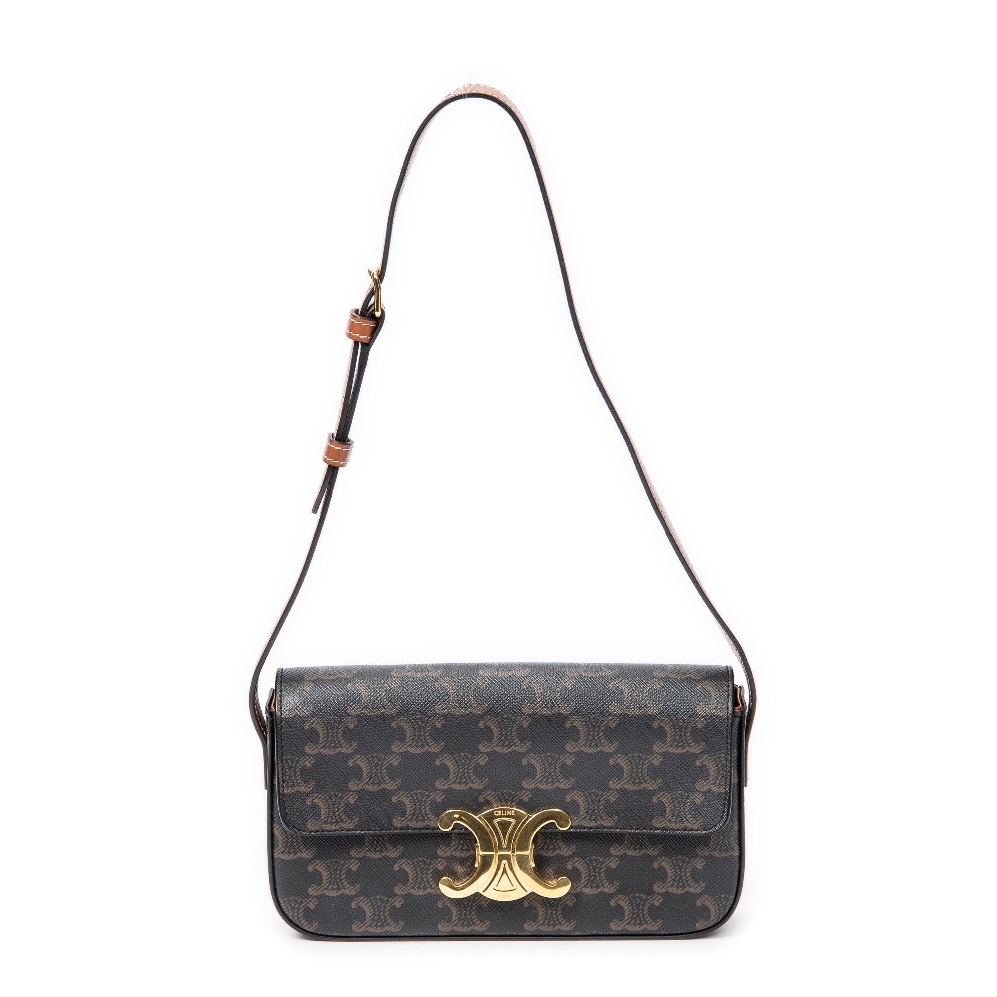 Shoulder bag Claude Tan Triomphe Coated Canvas