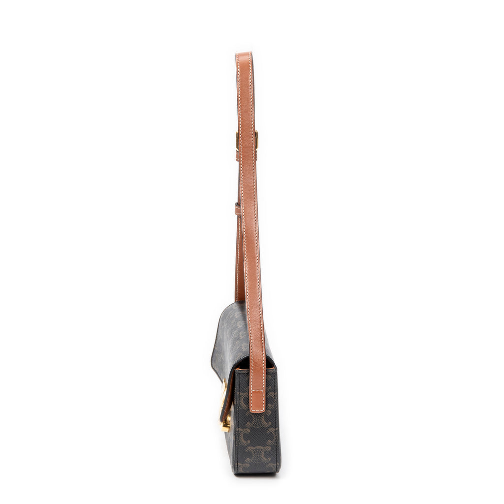 Shoulder bag Claude Tan Triomphe Coated Canvas