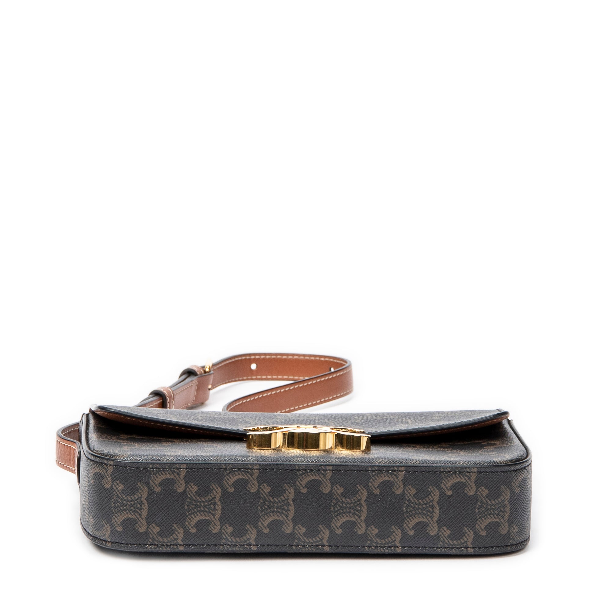 Shoulder bag Claude Tan Triomphe Coated Canvas
