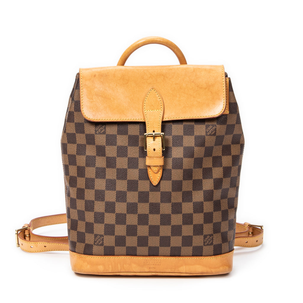 Backpack Arlequin Soho Brown Damier Ebene