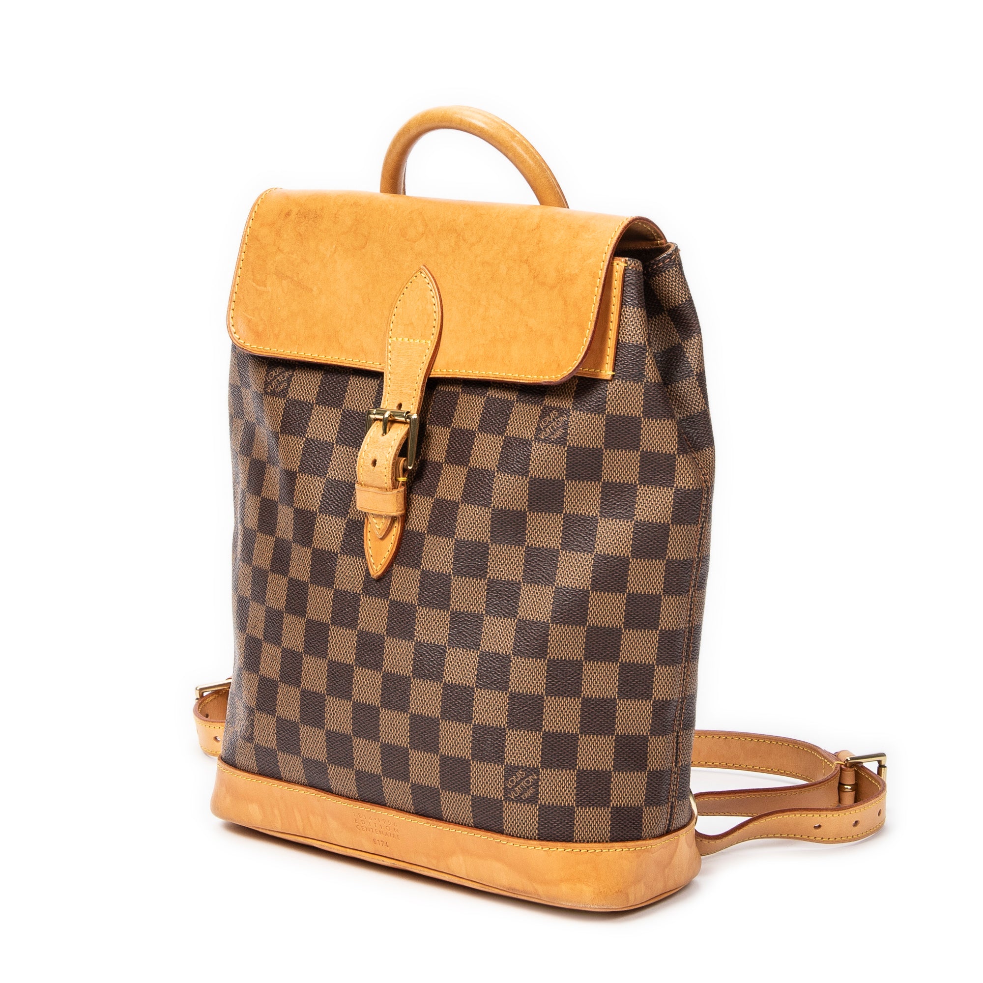 Backpack Arlequin Soho Brown Damier Ebene