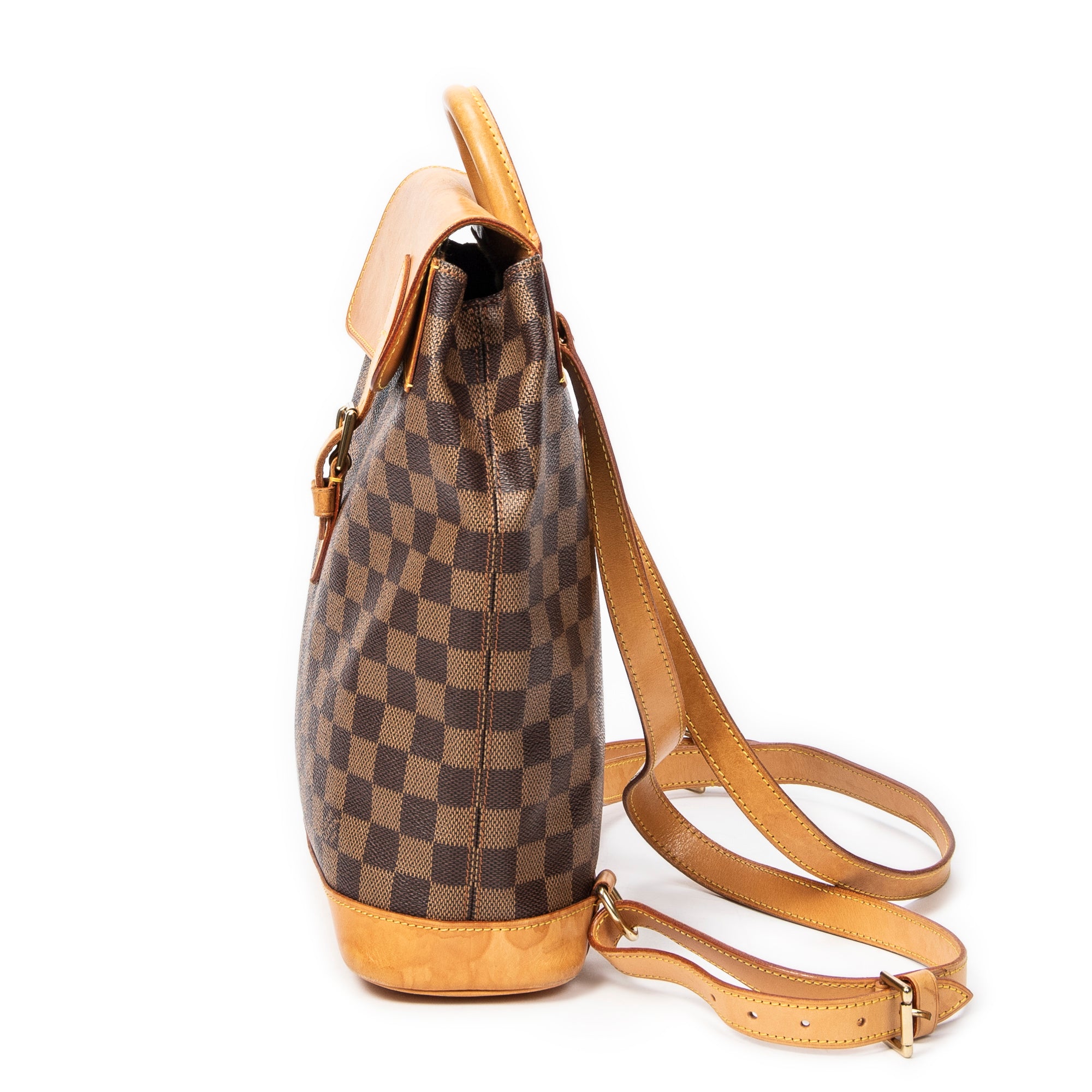 Backpack Arlequin Soho Brown Damier Ebene