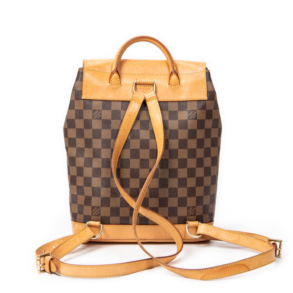 Backpack Arlequin Soho Brown Damier Ebene