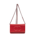 Chanel - Portefeuille sur chaîne intemporel - Rouge