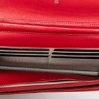 Chanel - Portefeuille sur chaîne intemporel - Rouge
