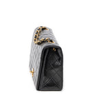 Shoulder bag Mademoiselle Full Flap Black Quilted Lambskin Leather