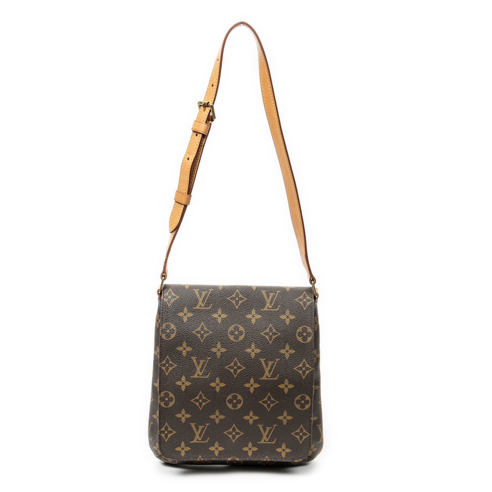 Shoulder bag Musette Salsa Brown Monogram Canvas