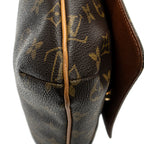 Shoulder bag Musette Salsa Brown Monogram Canvas