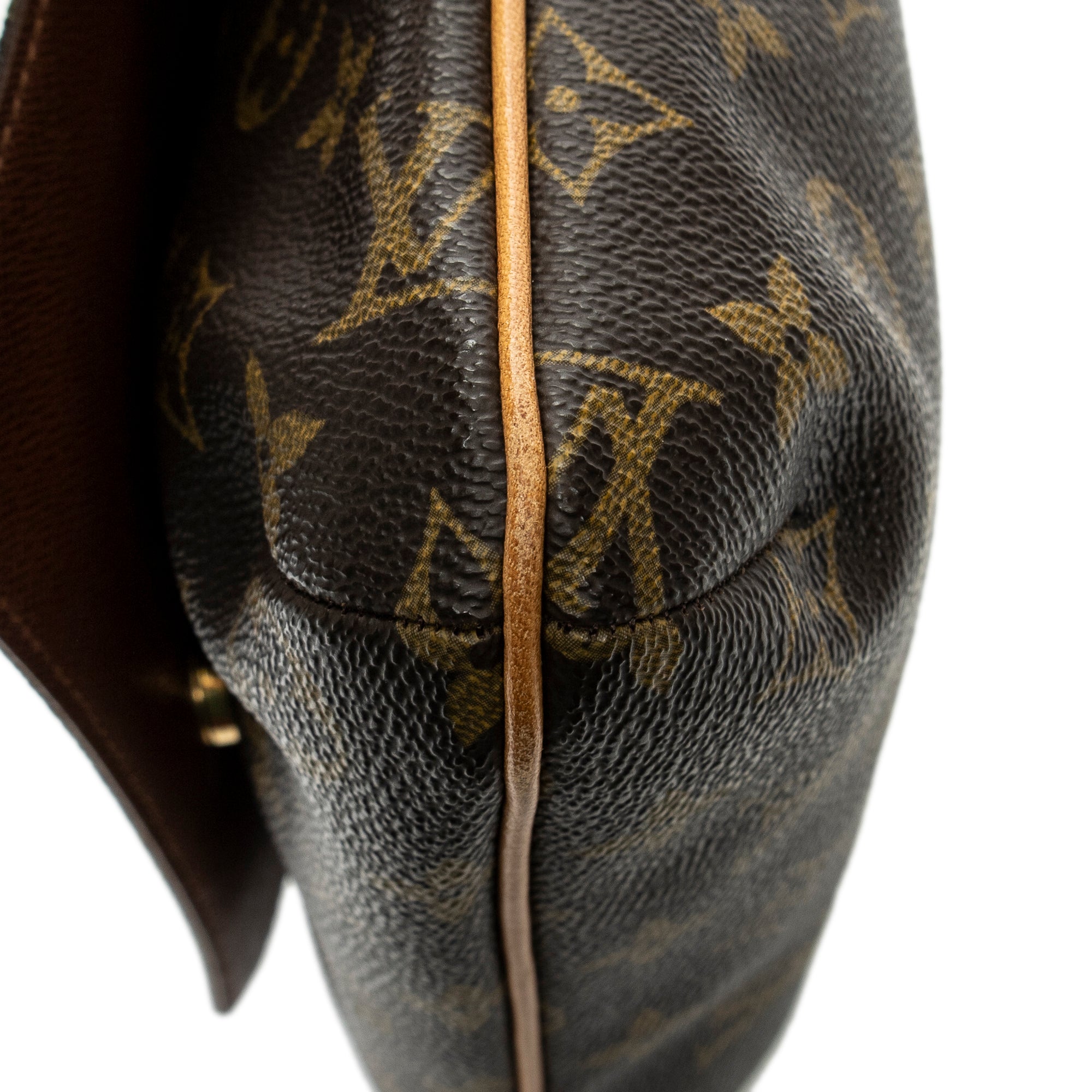 Shoulder bag Musette Salsa Brown Monogram Canvas