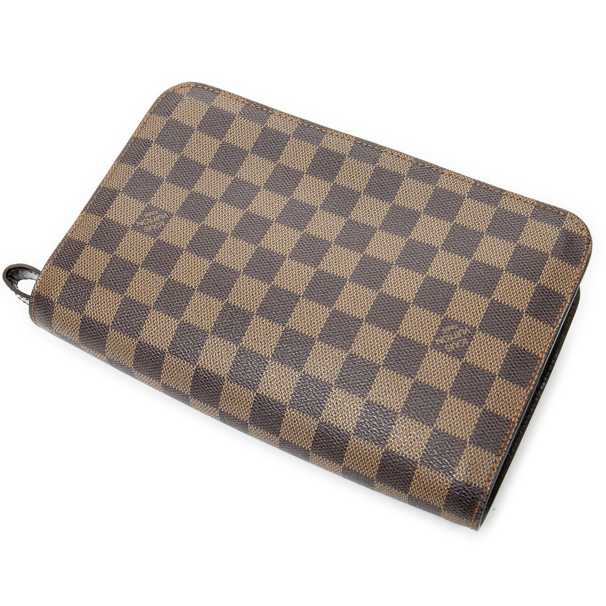 Handbag Saint Louis Clutch Brown Damier Ebene