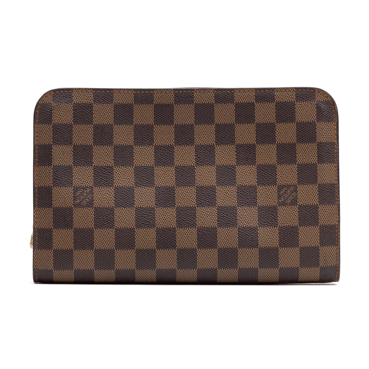 Handbag Saint Louis Clutch Brown Damier Ebene