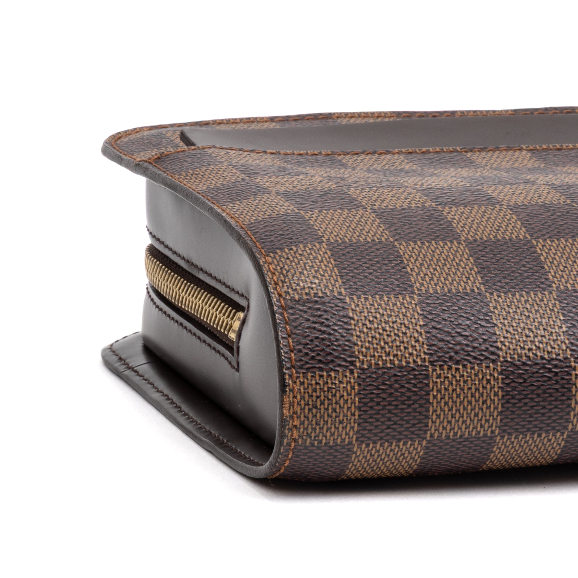 Handbag Saint Louis Clutch Brown Damier Ebene