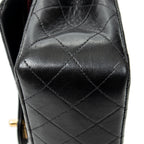 Shoulder bag Classic Double Flap 26 Black Quilted Lambskin Leather