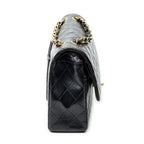 Shoulder bag Classic Double Flap 26 Black Quilted Lambskin Leather