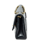 Shoulder bag Classic Double Flap 26 Black Quilted Lambskin Leather