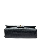 Shoulder bag Classic Double Flap 26 Black Quilted Lambskin Leather