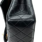 Shoulder bag Classic Double Flap 26 Black Quilted Lambskin Leather