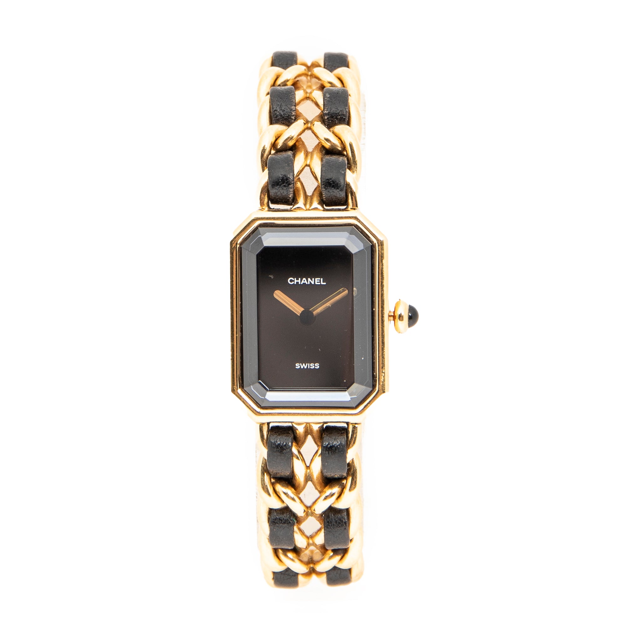 Reloj Première L chapado en oro negro