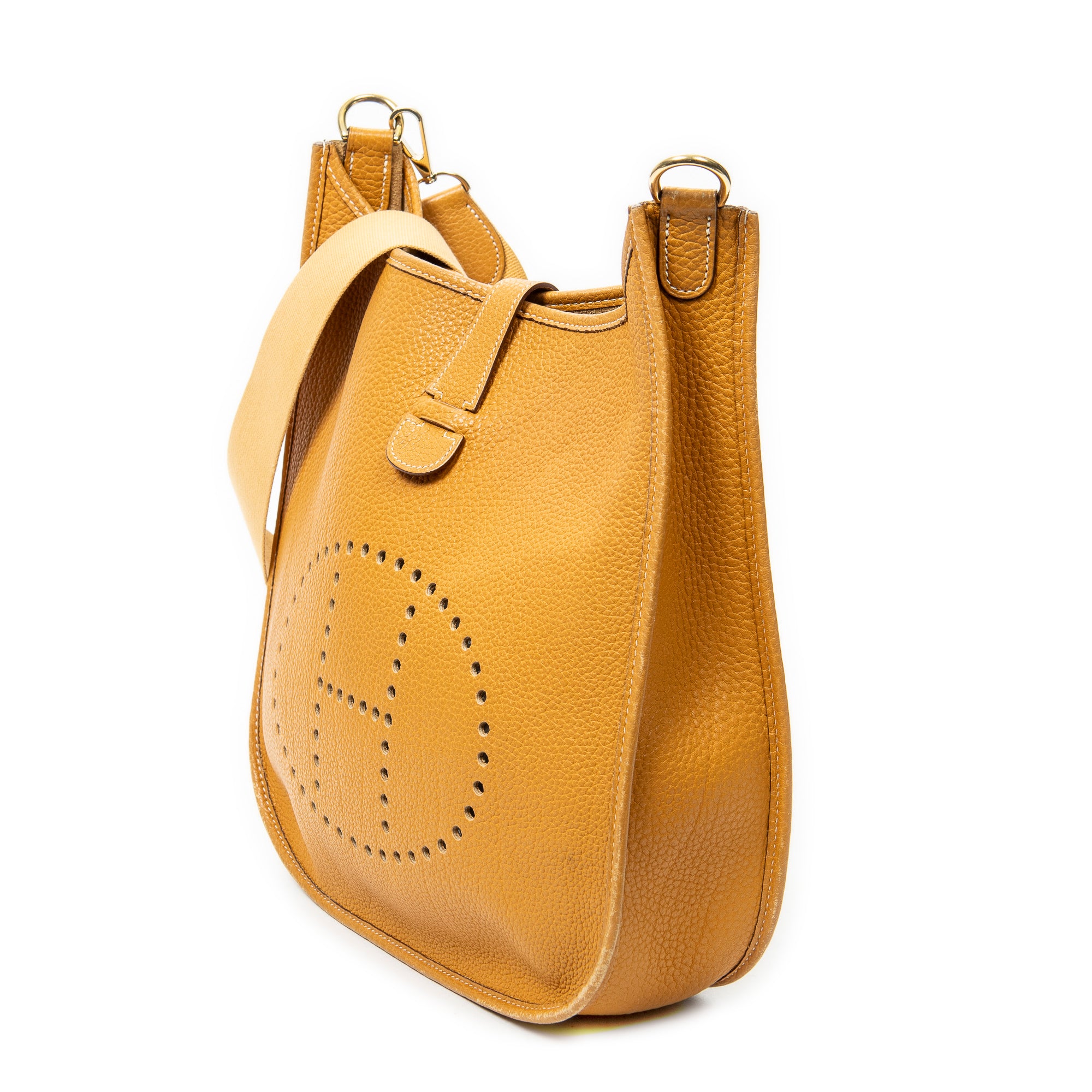 Shoulder bag Evelyne I GM Natural Sable Togo Leather