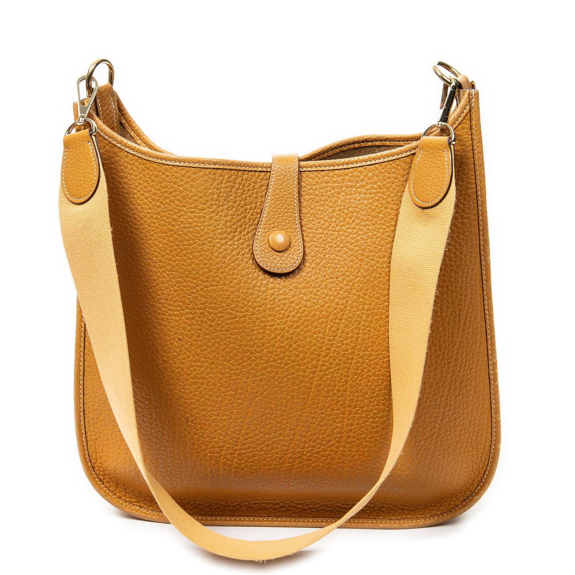 Shoulder bag Evelyne I GM Natural Sable Togo Leather
