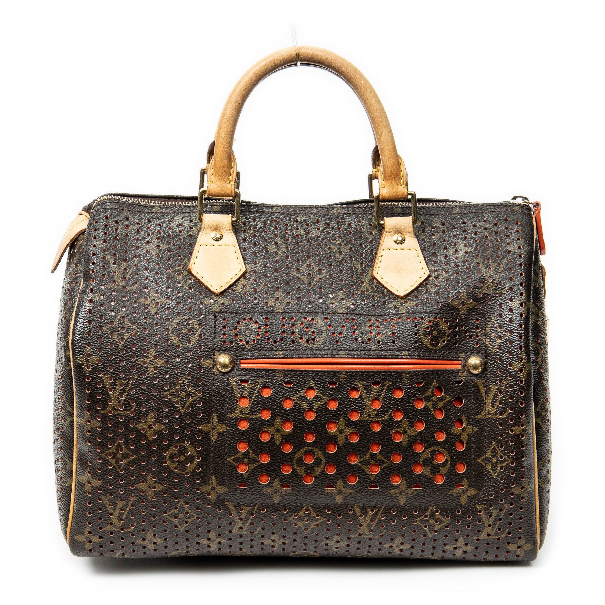 Bolso de mano Speedy 30 Monograma Marrón Perforado