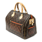 Bolso de mano Speedy 30 Monograma Marrón Perforado