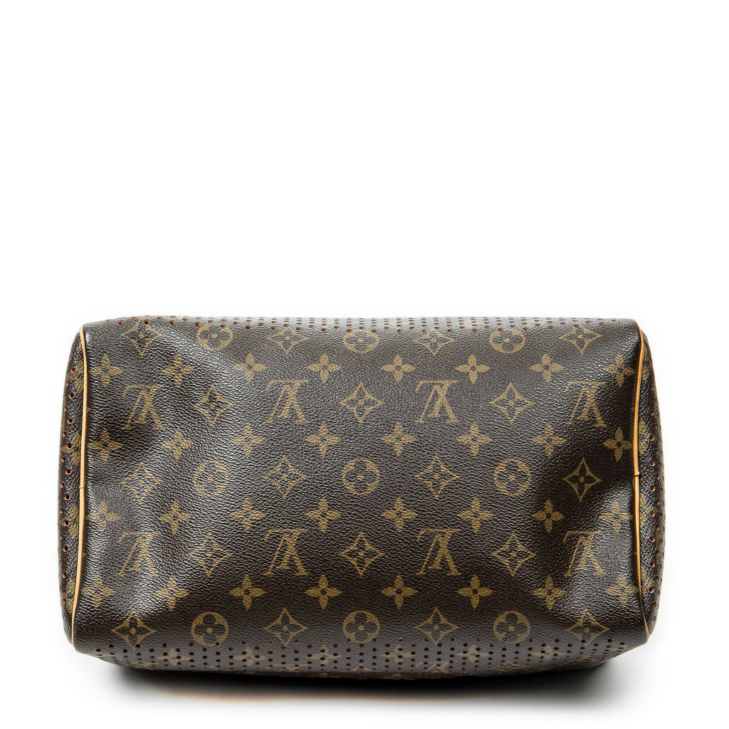 Bolso de mano Speedy 30 Monograma Marrón Perforado