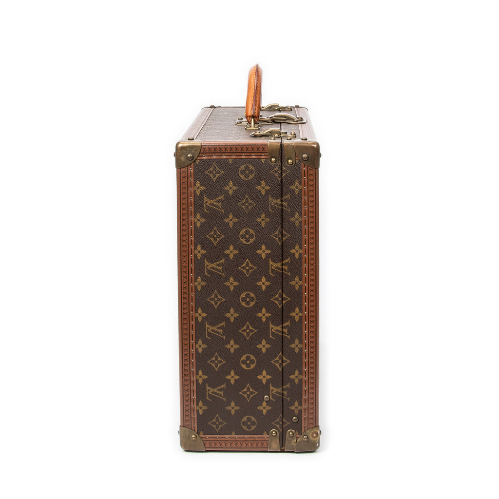 Travel Bag Bisten 55 Brown Monogram Canvas