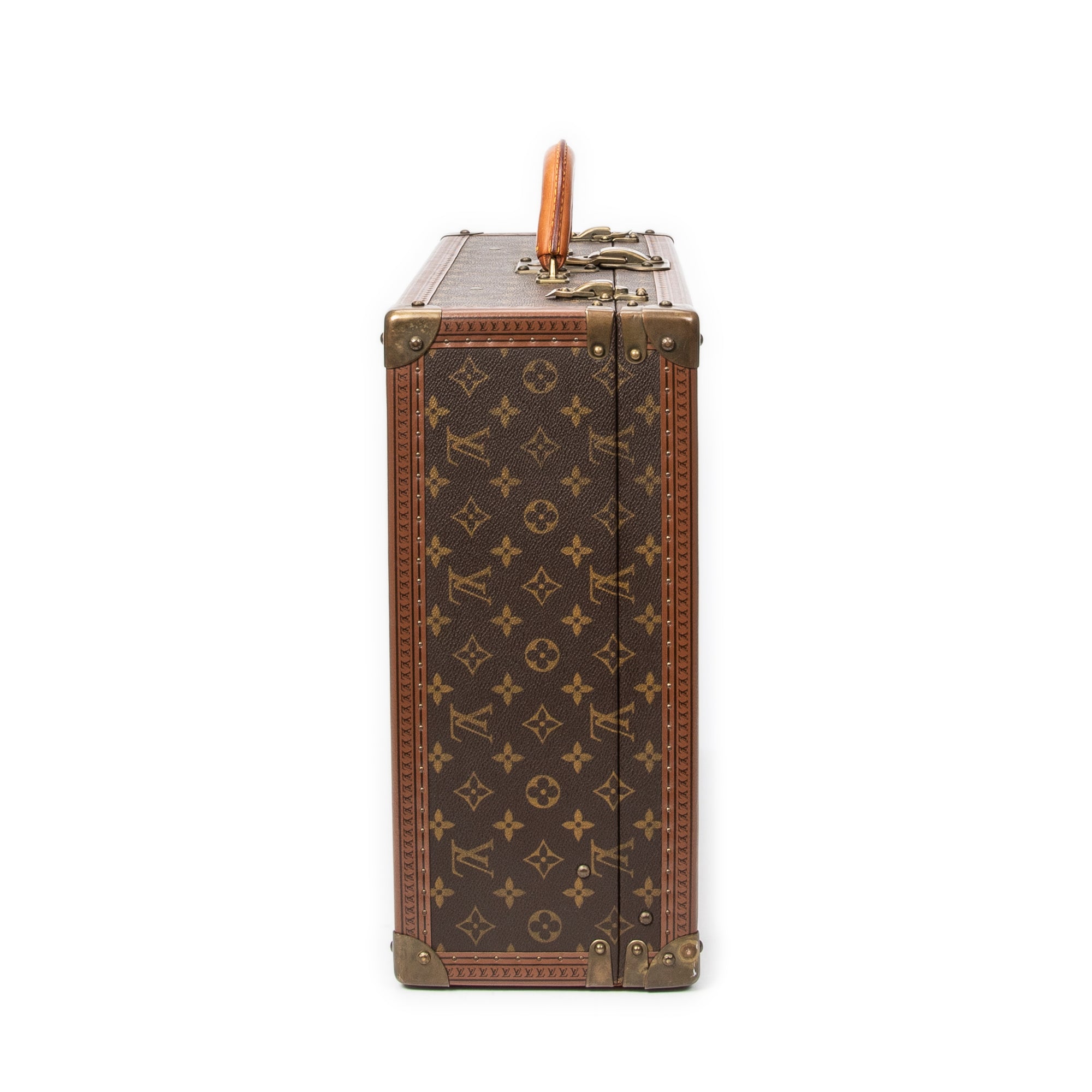 Travel Bag Bisten 55 Brown Monogram Canvas