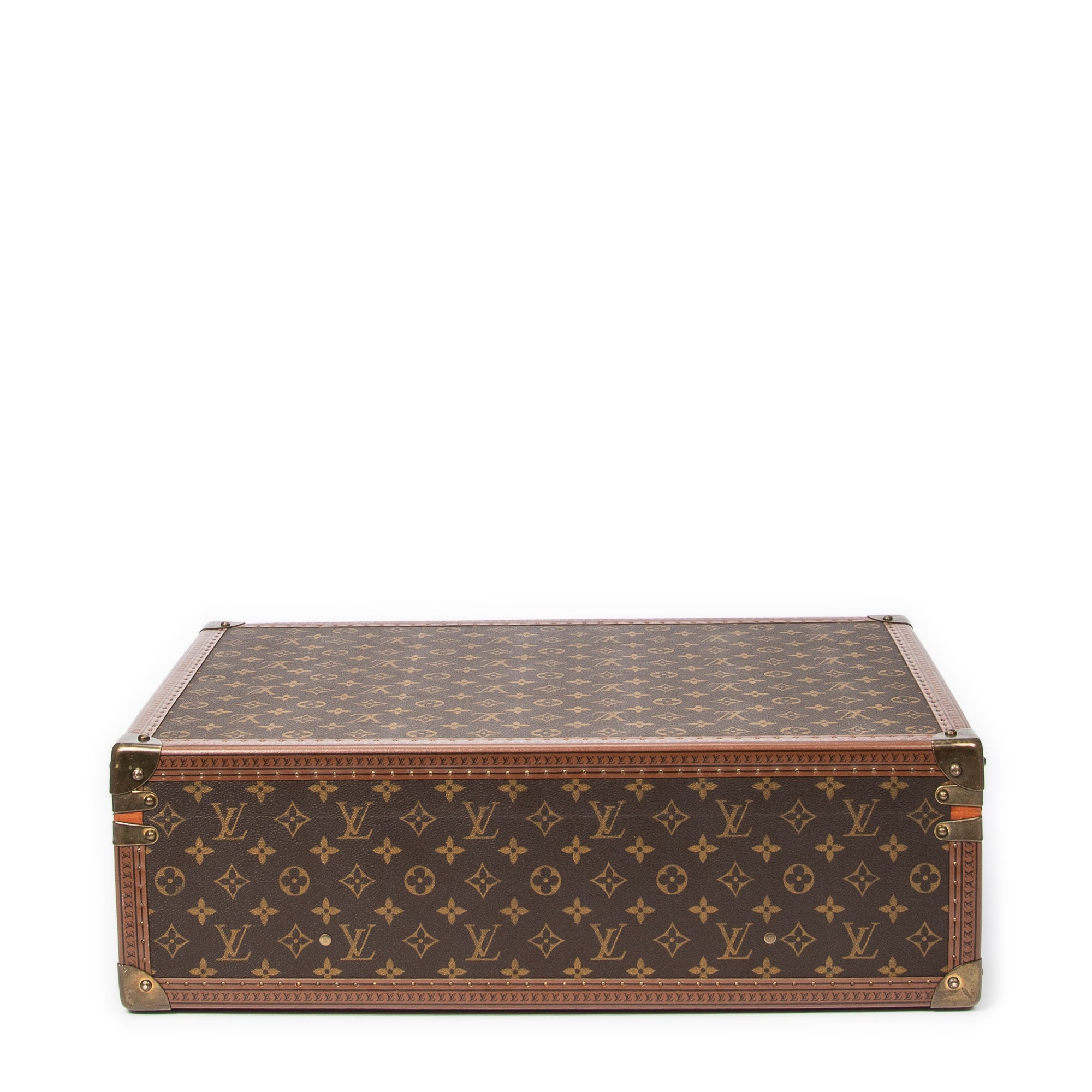 Travel Bag Bisten 55 Brown Monogram Canvas