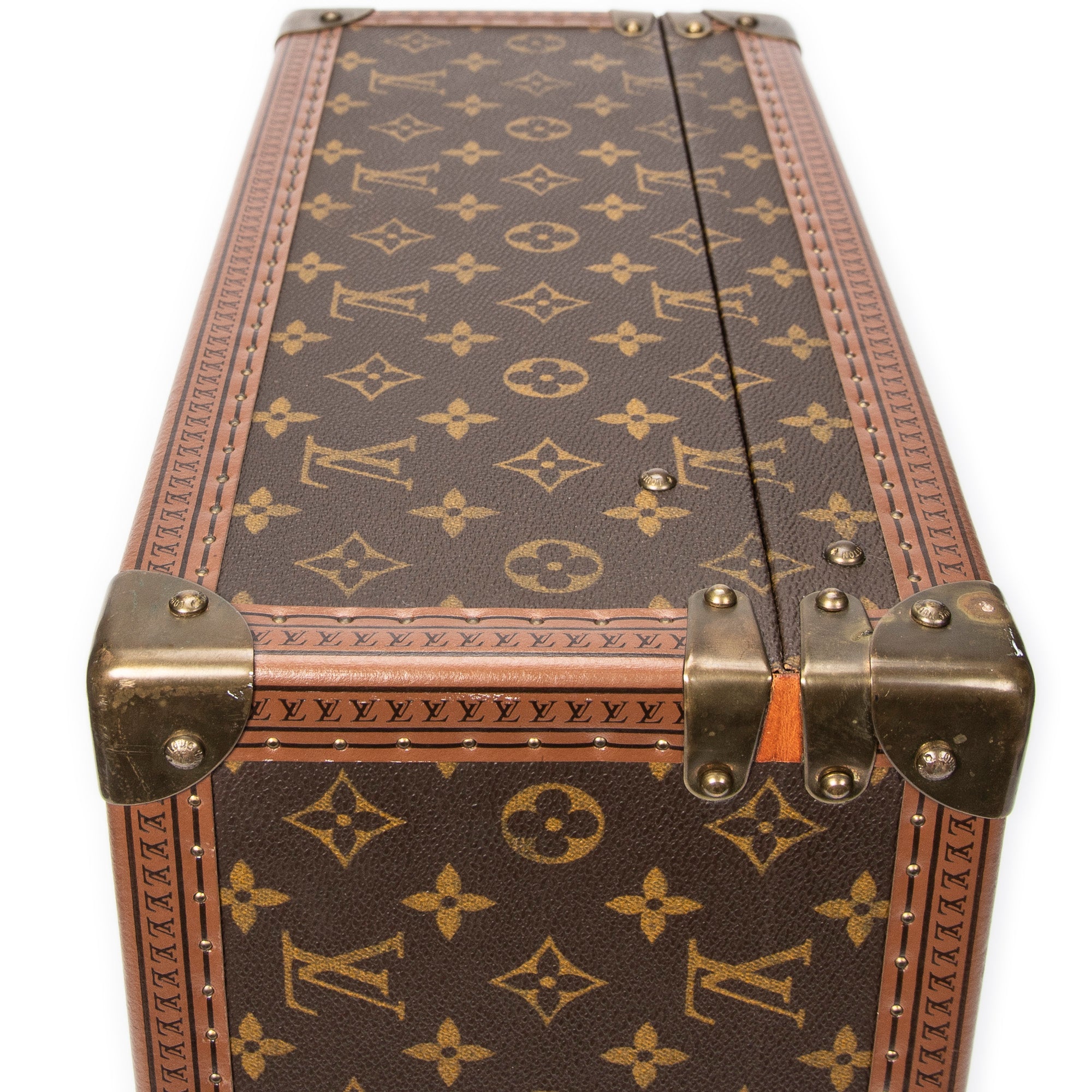 Travel Bag Bisten 55 Brown Monogram Canvas