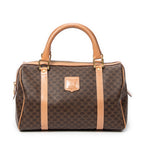 Celine - Petit sac Boston vintage - Marron/Beige