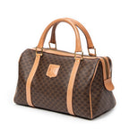 Celine - Petit sac Boston vintage - Marron/Beige