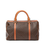 Bolso de Mano Vintage Mediano Boston Lona Macadam Marrón