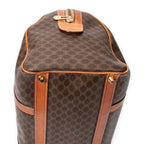 Bolso de Mano Vintage Mediano Boston Lona Macadam Marrón